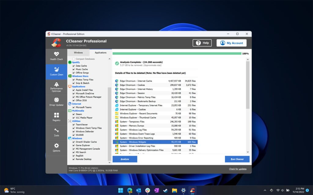 CCleaner Free 7.7.1313.1667 for Windows Download