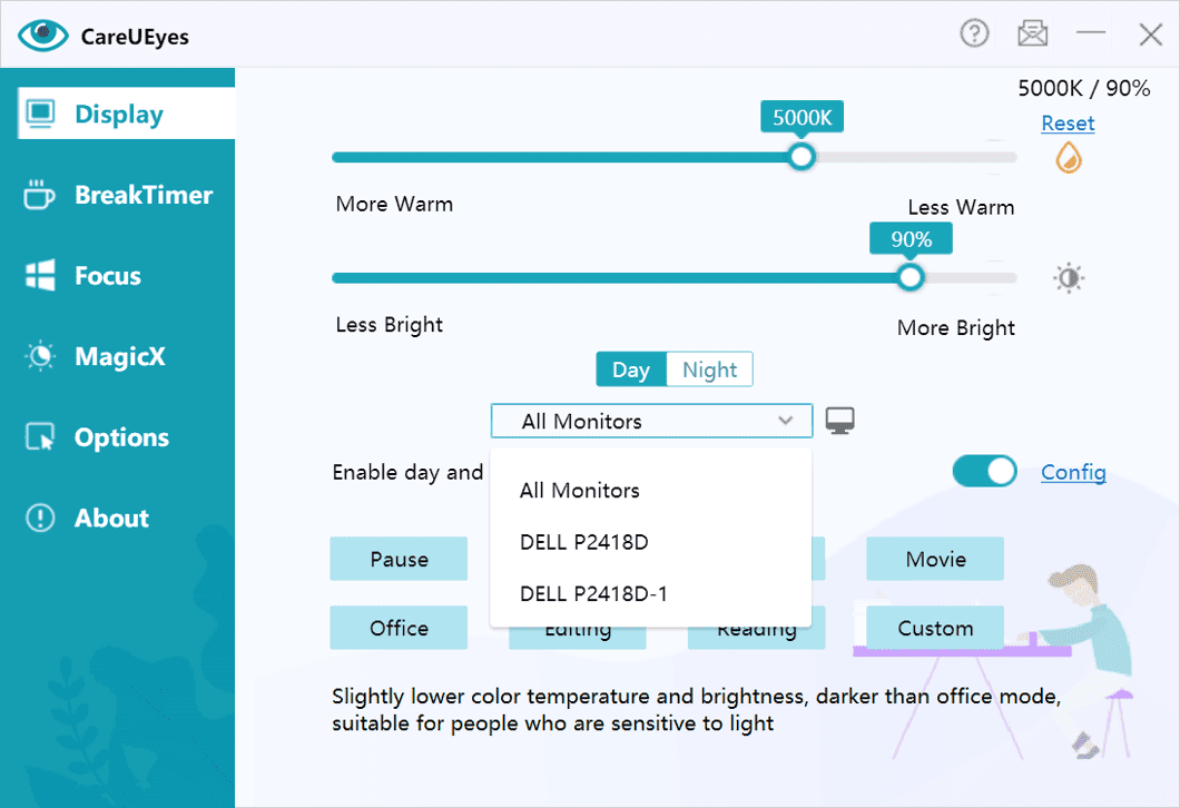 CareUEyes Pro 2.5.1 For windows Download