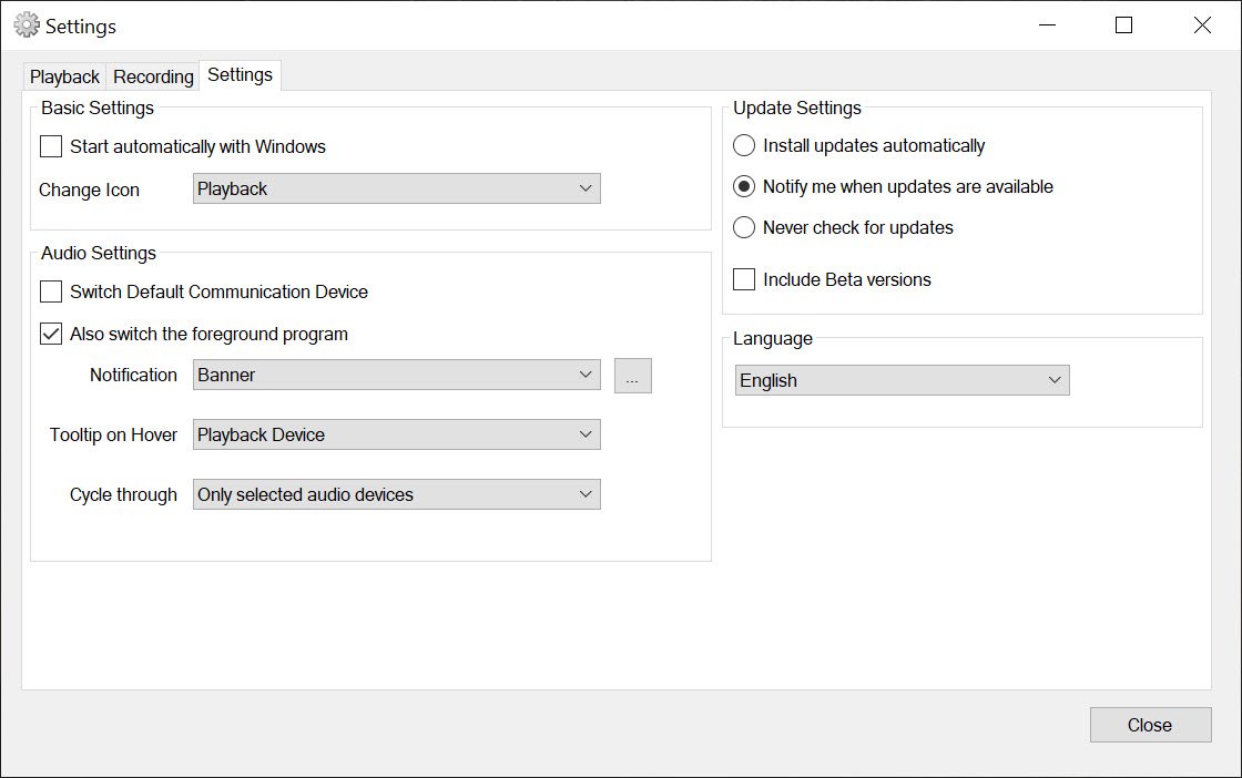 SoundSwitch 7.1.0 For Windows Download Latest