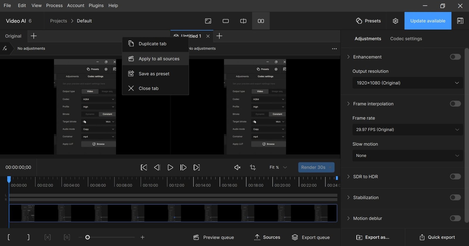 Topaz Video 1.6 For Windows