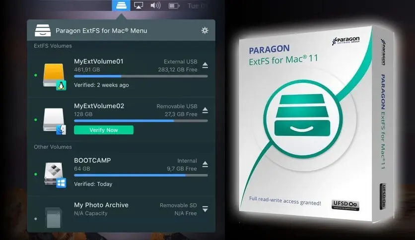 Paragon NTFS For 17.0.243 MacOS